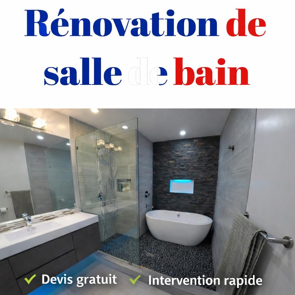 Matériel de plomberie en salle de bain