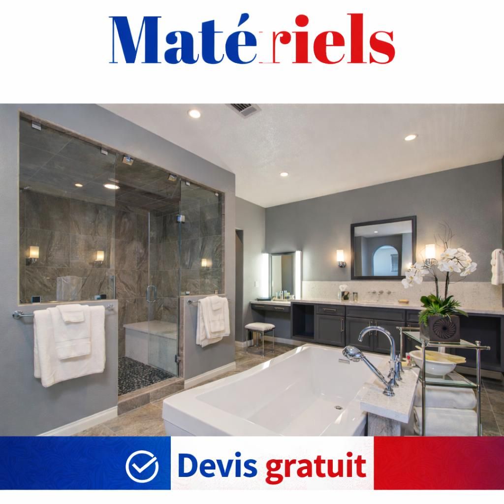 Rénovation salle de bain luxe